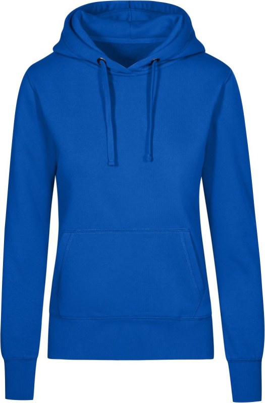 Promodoro 1781 Dámská mikina s kapucí "X.O" 40.1781 azure blue