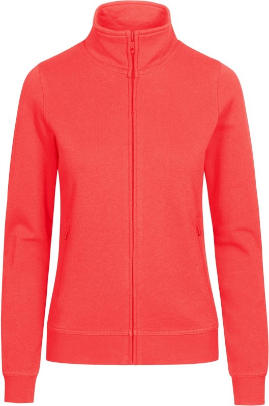 Promodoro 5275 Dámská pracovní mikina - EXCD 40.5275 fire red