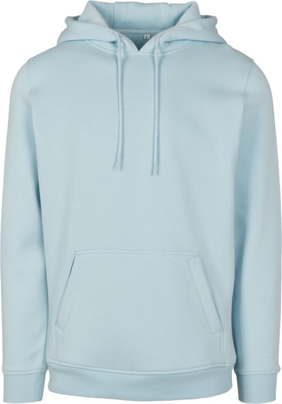 Build your Brand BY 011 Mikina s kapucí z těžké bavlny 56.0011 ocean blue