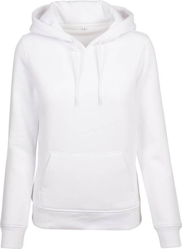 Build your Brand BY 026 Dámská mikina s kapucí 56.0026 white