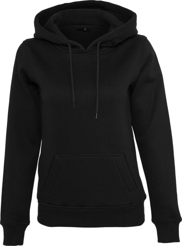 Build your Brand BY 026 Dámská mikina s kapucí 56.0026 black
