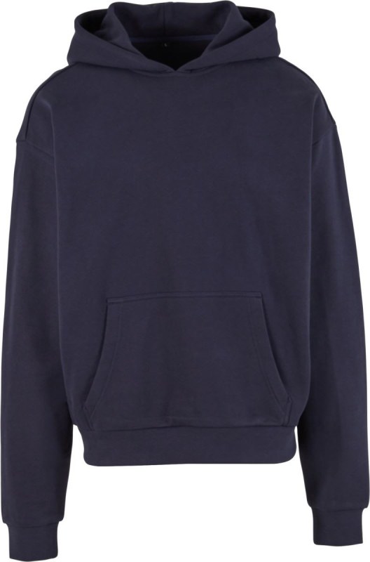 Build your Brand BY 162 Mikina s kapucí z těžké bavlny "Ultra Heavy" 56.0162 navy