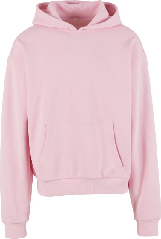 Build your Brand BY 162 Mikina s kapucí z těžké bavlny "Ultra Heavy" 56.0162 soft pink