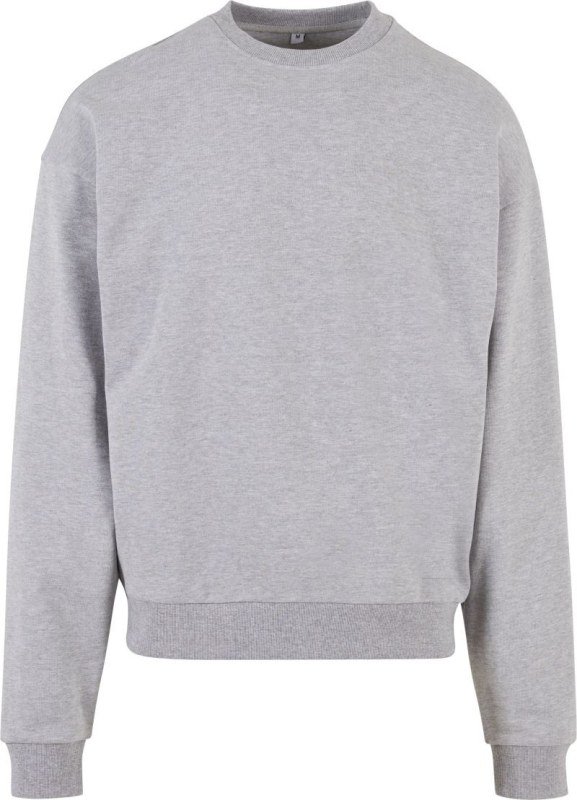 Build your Brand BY 205 Mikina z těžké bavlny "Ultra Heavy" 56.0205 heather grey