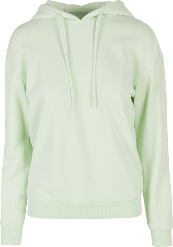 Build your Brand BY 213 Dámská mikina s&nbsp;kapucí "Everyday" 56.0213 light mint - Dámské oblečení mikiny