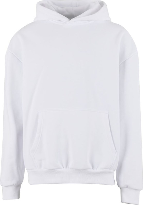 Build your Brand BY 268 Mikina s kapucí z těžké bavlny "Ultra Heavy" 56.0268 white