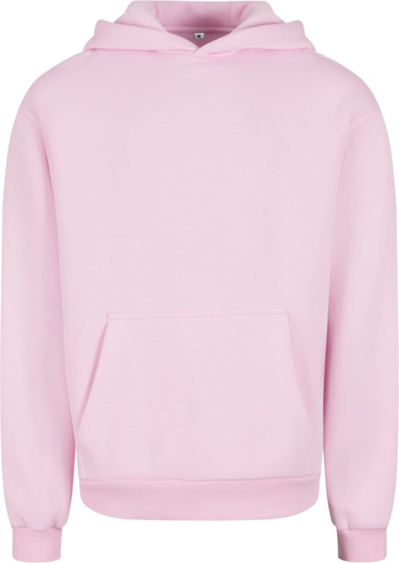 Build your Brand BY 284 Mikina s kapucí z těžké bavlny "Fluffy" 56.0284 soft pink