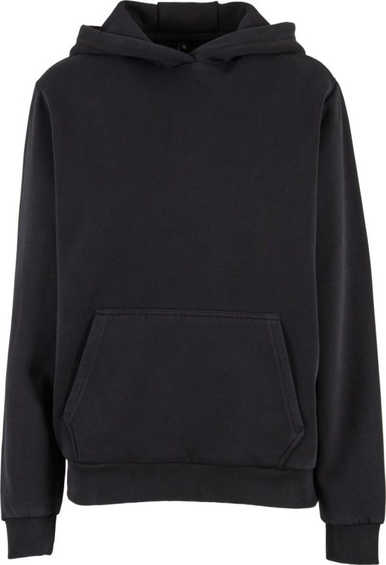 Build your Brand BY 298 Dámská oversize mikina s kapucí "Vintage" 56.0298 black