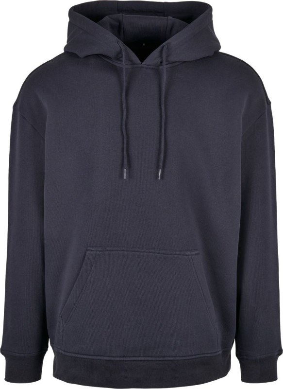 Build your Brand BB 006 Oversize mikina s kapucí z těžké bavlny 56.B006 navy