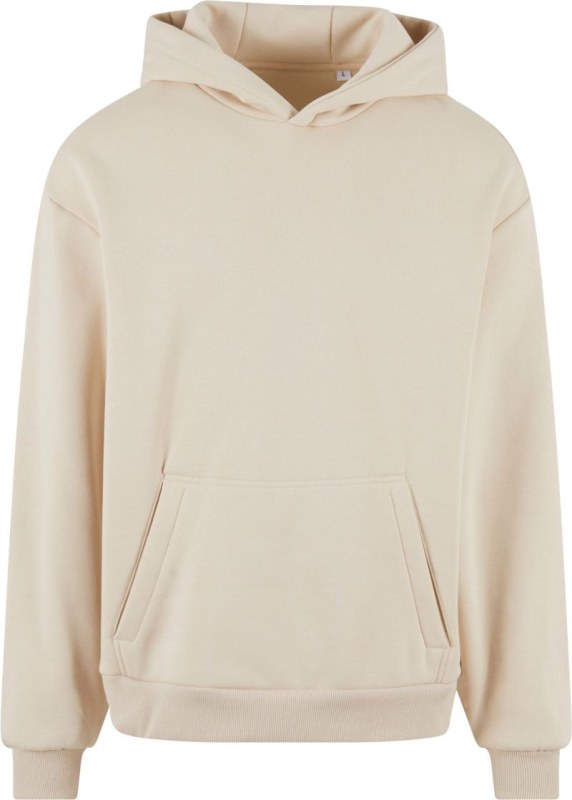 New Morning Studios NM 011 Těžká unisex mikina s kapucí 57.0011 sand