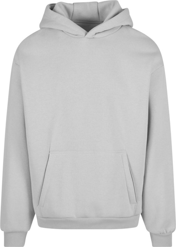 New Morning Studios NM 011 Těžká unisex mikina s kapucí 57.0011 light asphalt