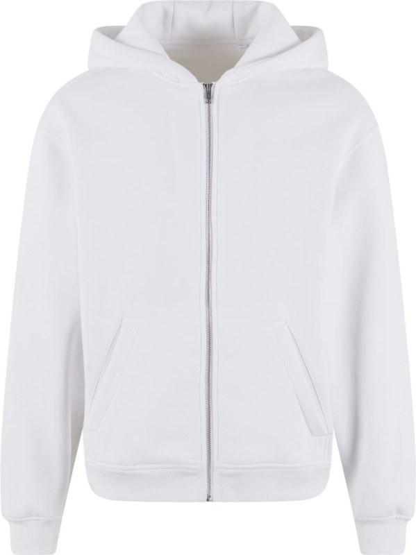 New Morning Studios NM 013 Těžká unisex oversize mikina s kapucí 57.0013 white