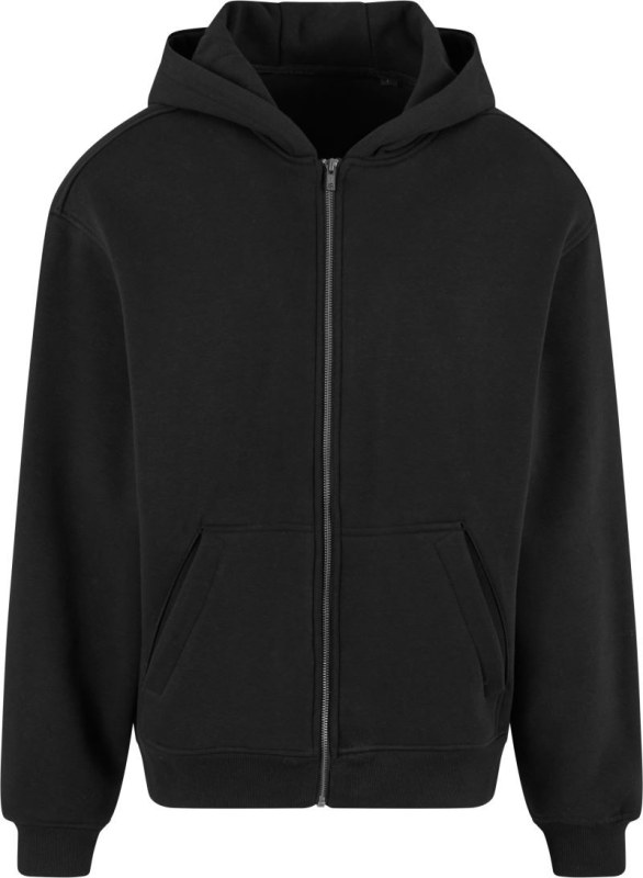 New Morning Studios NM 013 Těžká unisex oversize mikina s kapucí 57.0013 black