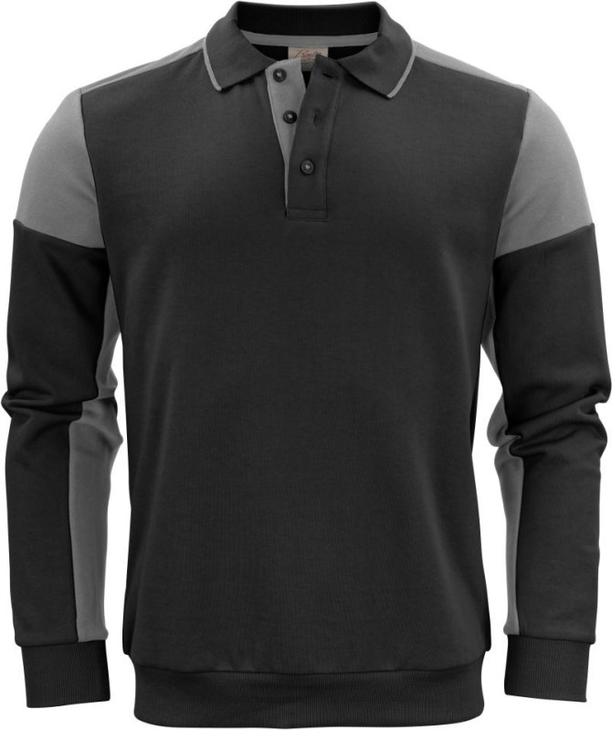 Printer Prime Polosweater Polo mikina 61.2060 black/anthracite - Dámské oblečení mikiny