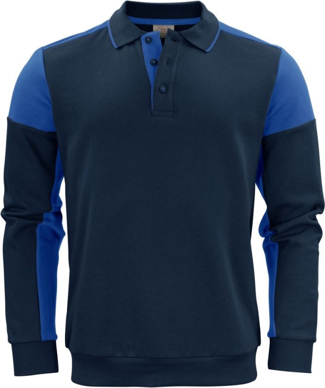 Printer Prime Polosweater Polo mikina 61.2060 navy/cobalt