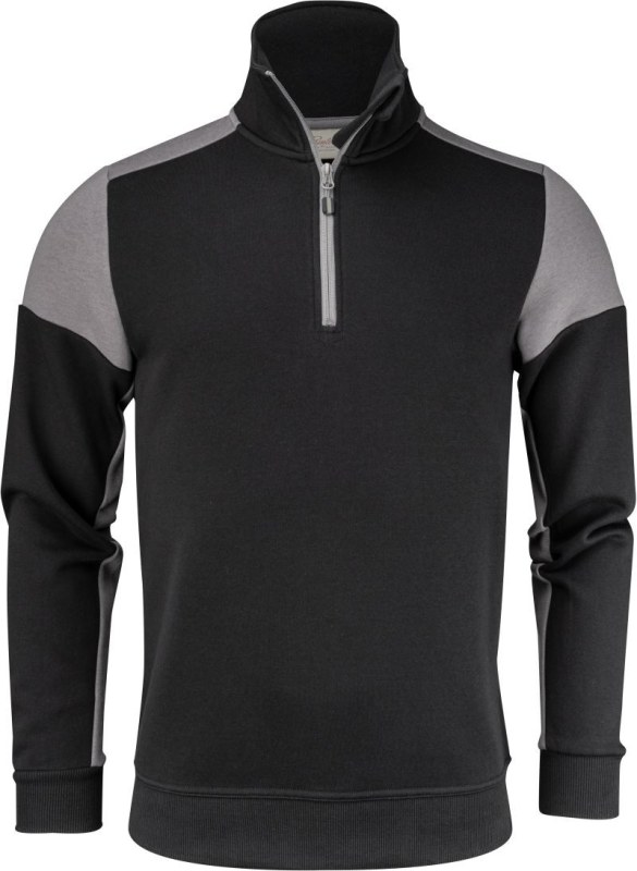 Printer Prime Halfzip Sweater Mikina s&nbsp;1/4 zipem 61.2069 black/anthracite - Dámské oblečení mikiny