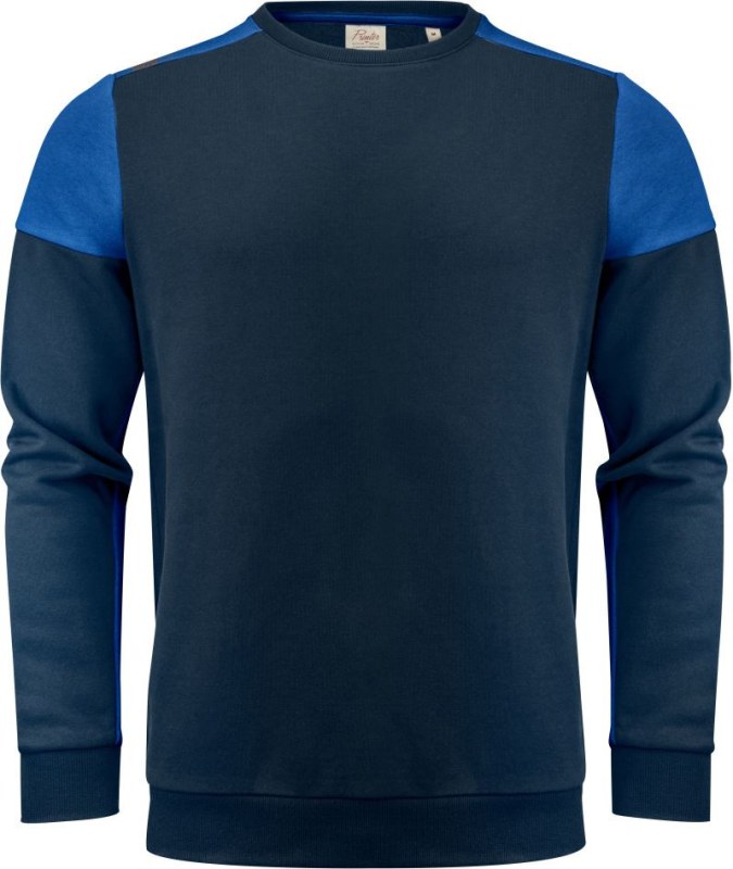 Printer Prime Crewneck Mikina 61.2071 navy/cobalt