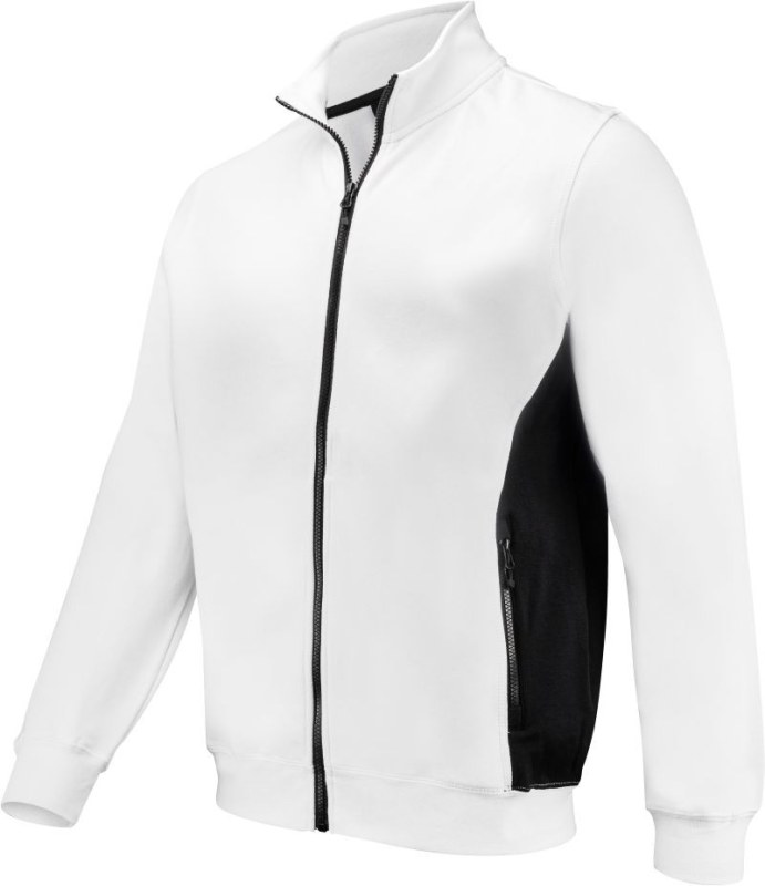 ProJob 2129 Sweatshirt Full Zip Těžká pracovní mikina Doubleface 64.2129 white
