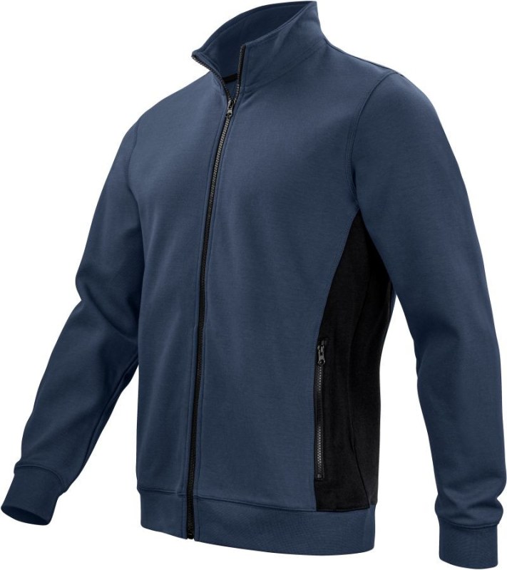 ProJob 2129 Sweatshirt Full Zip Těžká pracovní mikina Doubleface 64.2129 navy - Dámské oblečení mikiny