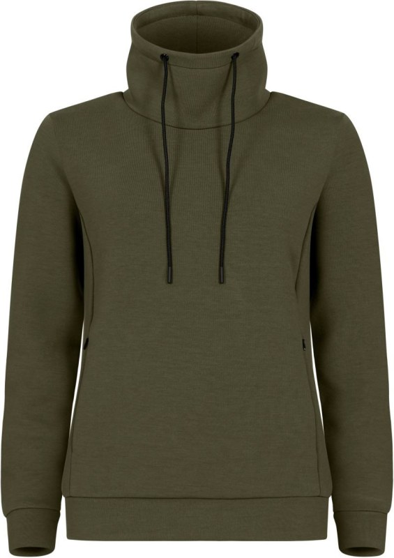 Clique Hobart Sweater Women Dámská mikina 67.1023 fog green - Dámské oblečení mikiny