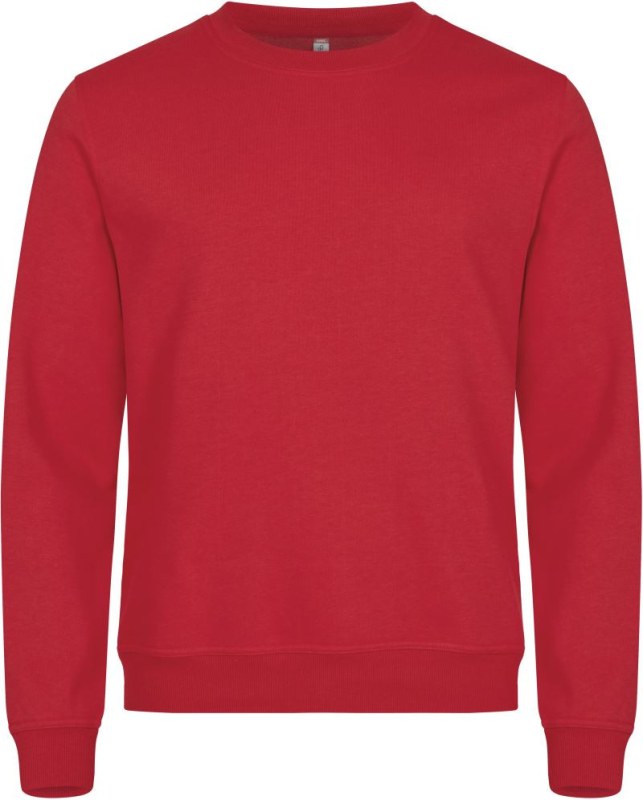 Clique Miami Roundneck Unisex mikina 67.1030 red