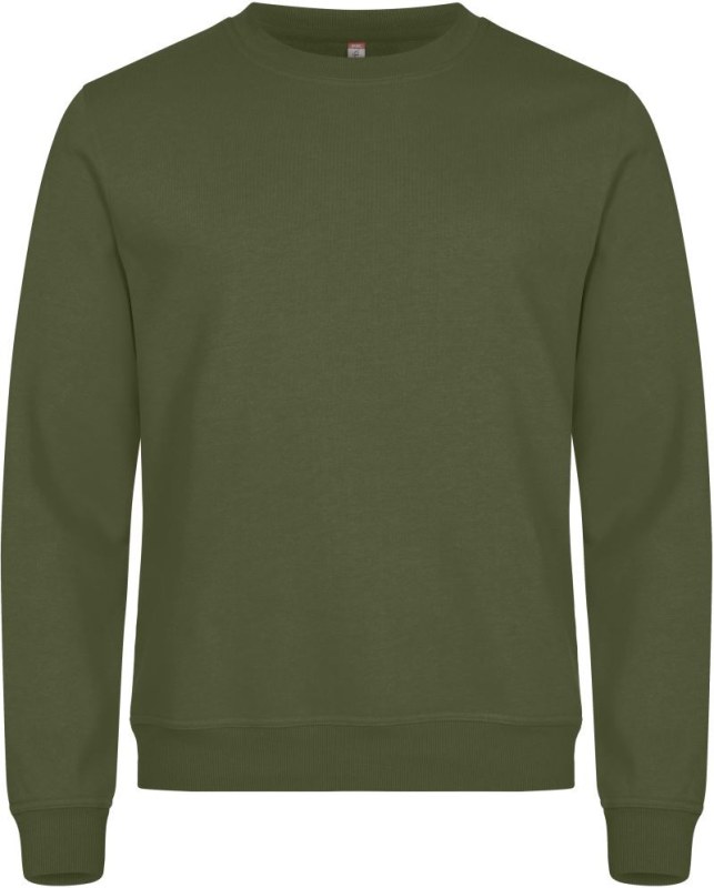 Clique Miami Roundneck Unisex mikina 67.1030 army green