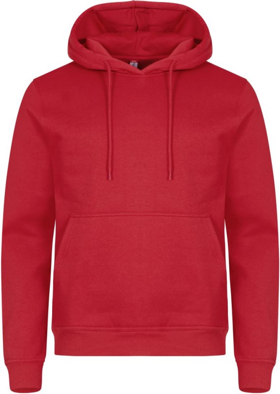 Clique Miami Hoody Unisex mikina s kapucí 67.1031 red