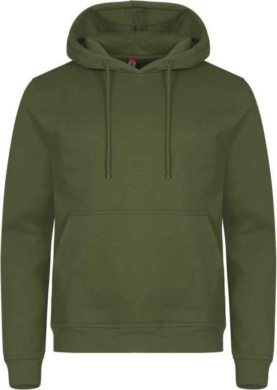 Clique Miami Hoody Unisex mikina s kapucí 67.1031 army green