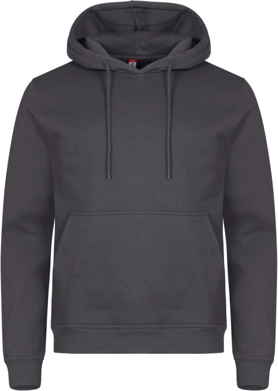 Clique Miami Hoody Unisex mikina s kapucí 67.1031 metal grey