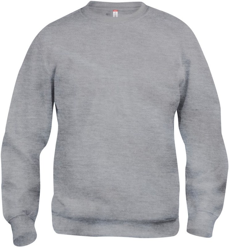 Clique Basic Roundneck Unisex mikina 67.2130 grey melange