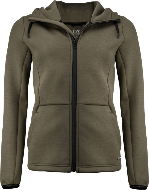 Cutter & Buck Pemberton Jacket Women Dámská mikina s kapucí 68.8419 ivy green