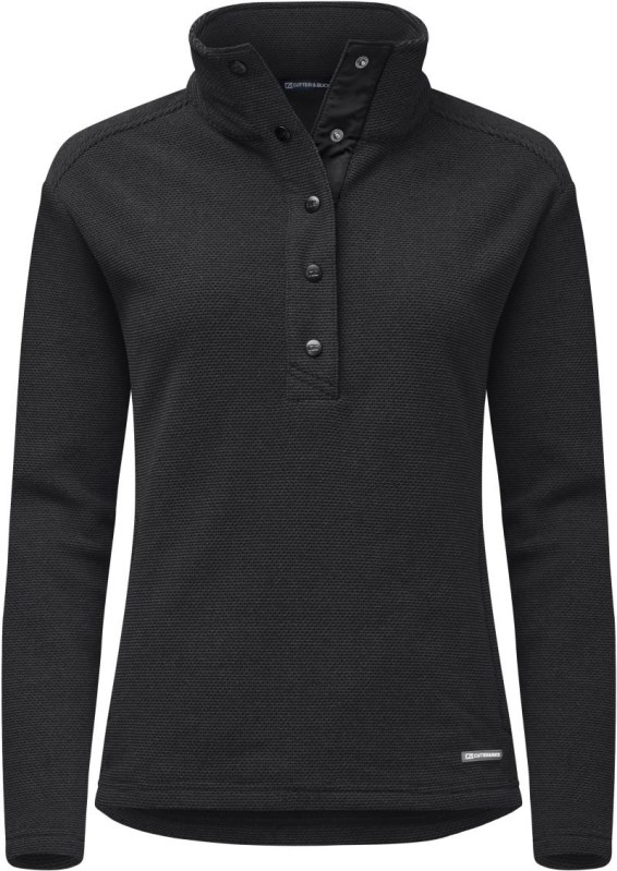 Cutter & Buck Hunts Fleece Women Dámská fleecová mikina "Hunts Point" 68.8429 black