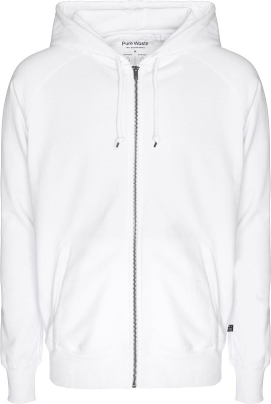 Pure Waste HJUB Unisex mikina s&nbsp;kapucí 74.HJUB white - Dámské oblečení mikiny