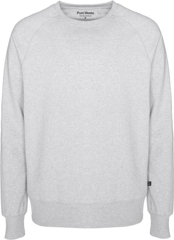 Pure Waste SWUB Unisex mikina 74.SWUB grey melange