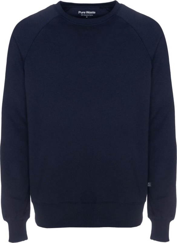 Pure Waste SWUB Unisex mikina 74.SWUB solid navy