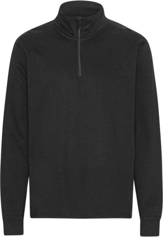 Neutral O 73701 Mikina z bio bavlny s 1/4 zipem 77.3701 black