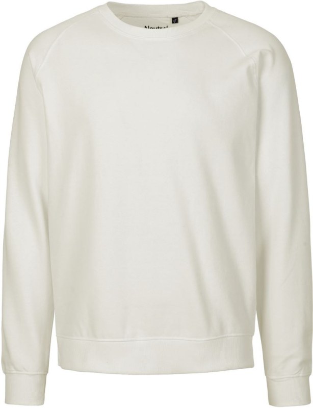 Neutral O 63001 Unisex raglánová mikina z&nbsp;bio bavlny 77.6301 nature - Dámské oblečení mikiny