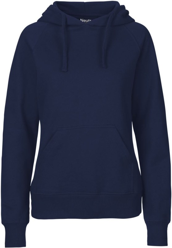 Neutral O 83101 Dámská mikina s kapucí z bio bavlny 77.8311 navy