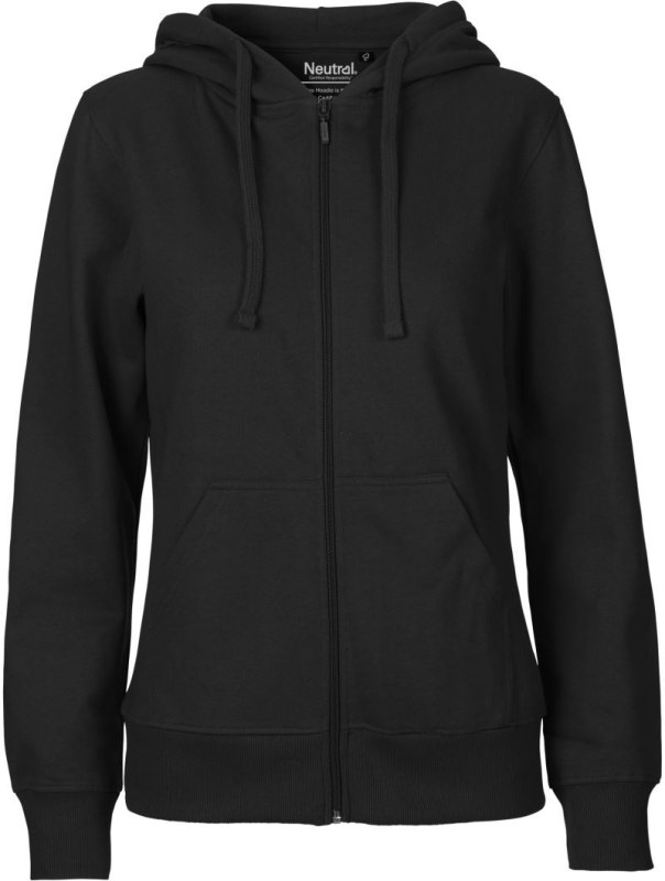 Neutral O 83301 Dámská mikina s kapucí z bio bavlny 77.8331 black