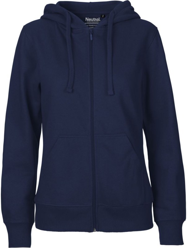Neutral O 83301 Dámská mikina s kapucí z bio bavlny 77.8331 navy