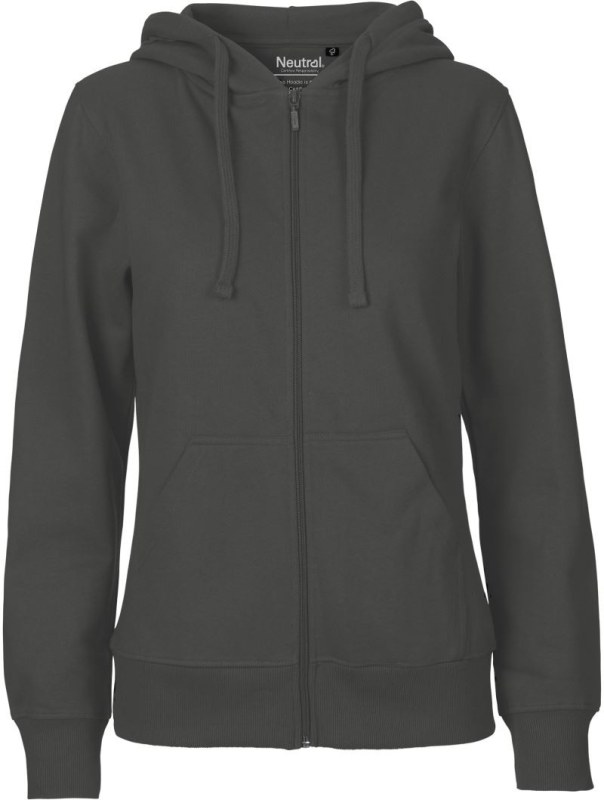 Neutral O 83301 Dámská mikina s kapucí z bio bavlny 77.8331 charcoal