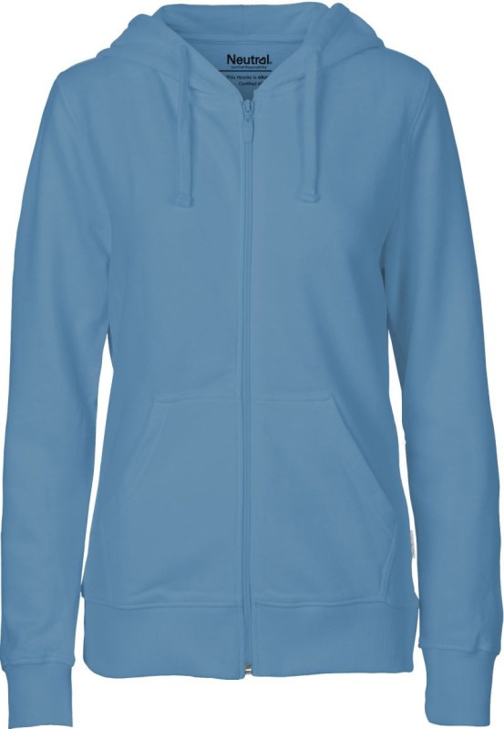 Neutral O 83301 Dámská mikina s kapucí z bio bavlny 77.8331 dusty indigo