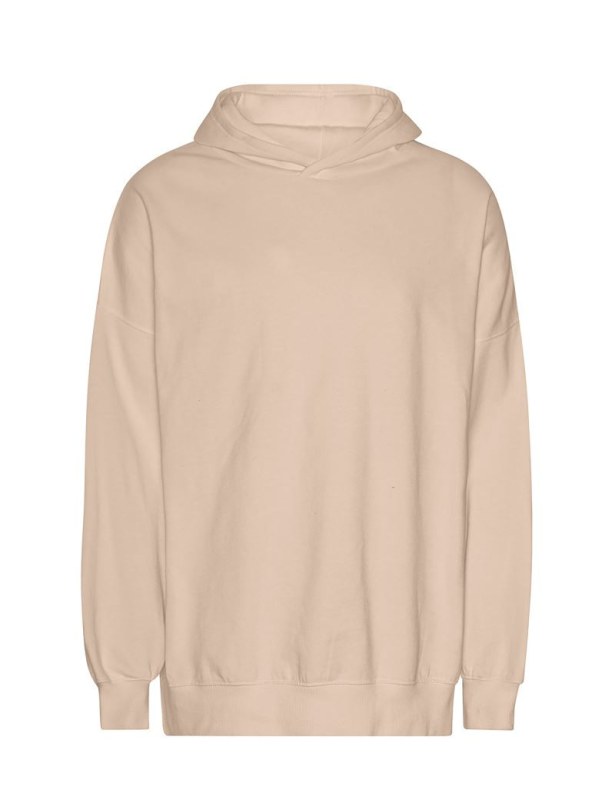 Neutral T 63111 Mikina s kapucí z těžké bio IC bavlny "Tiger" 77.T311 sand