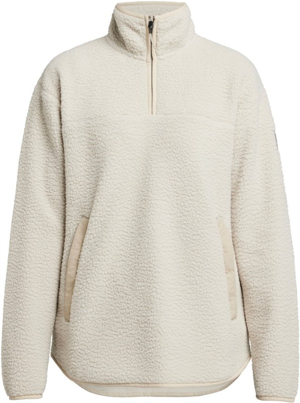 Tenson Yoke Half Zip W Dámská fleecová mikina s 1/4 zipem 84.7645 sand