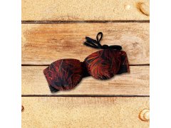 Vrchní díl plavek BB716 černá-oranž - Selmark 7231036