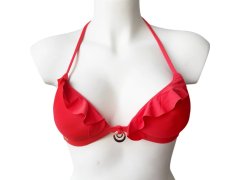 Vrchní díl plavek Push-Up BA122 červený - Selmark 7231039