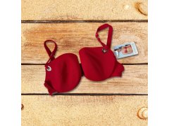 Vrchní díl plavek B8218 červený - Selmark 7231018