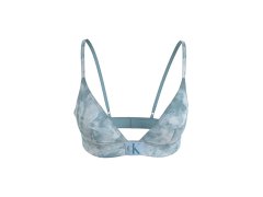 Dámská plavková podprsenka bikini KW0KW02121 OGY modrá - Calvin Klein 5804714