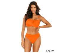 Dámské dvojdílné plavky Fashion 16 S1002N2-26c, oranžová - Self 6065383