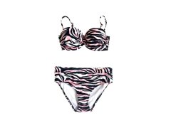 Dvoudílné plavky Evita-D černo-růžové- Gabbiano 5939591